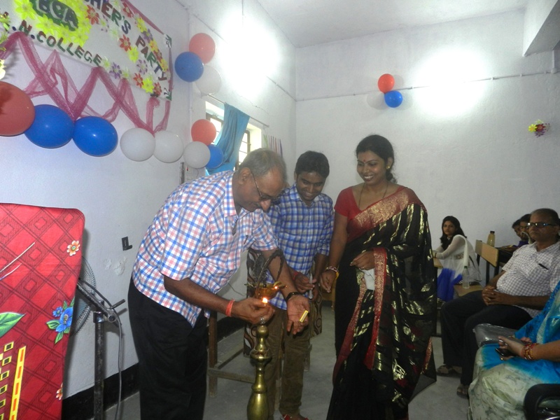 Inauguration Fresher Party By Principal Sir