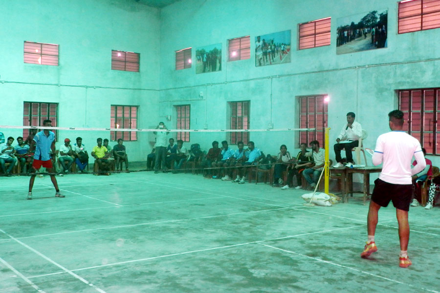 Inter College Badminton Tournament 2016-17