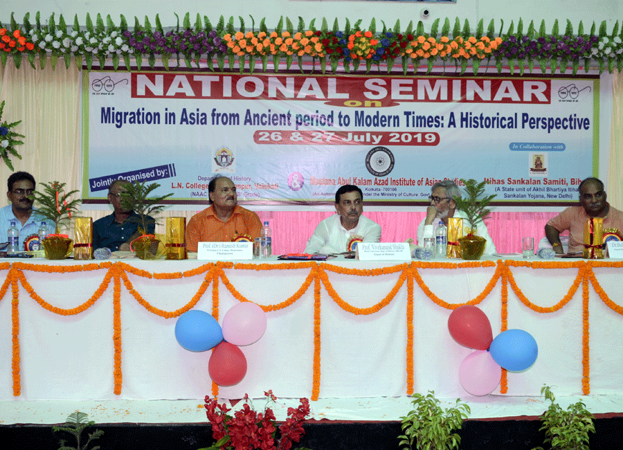 Migration In Asia - National Seminar On 26-27 July 2019.